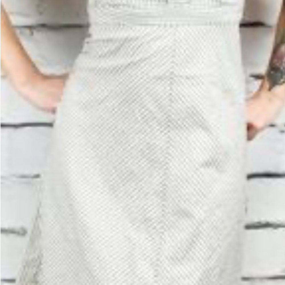 Sale! GAP Strapless Cream Dress